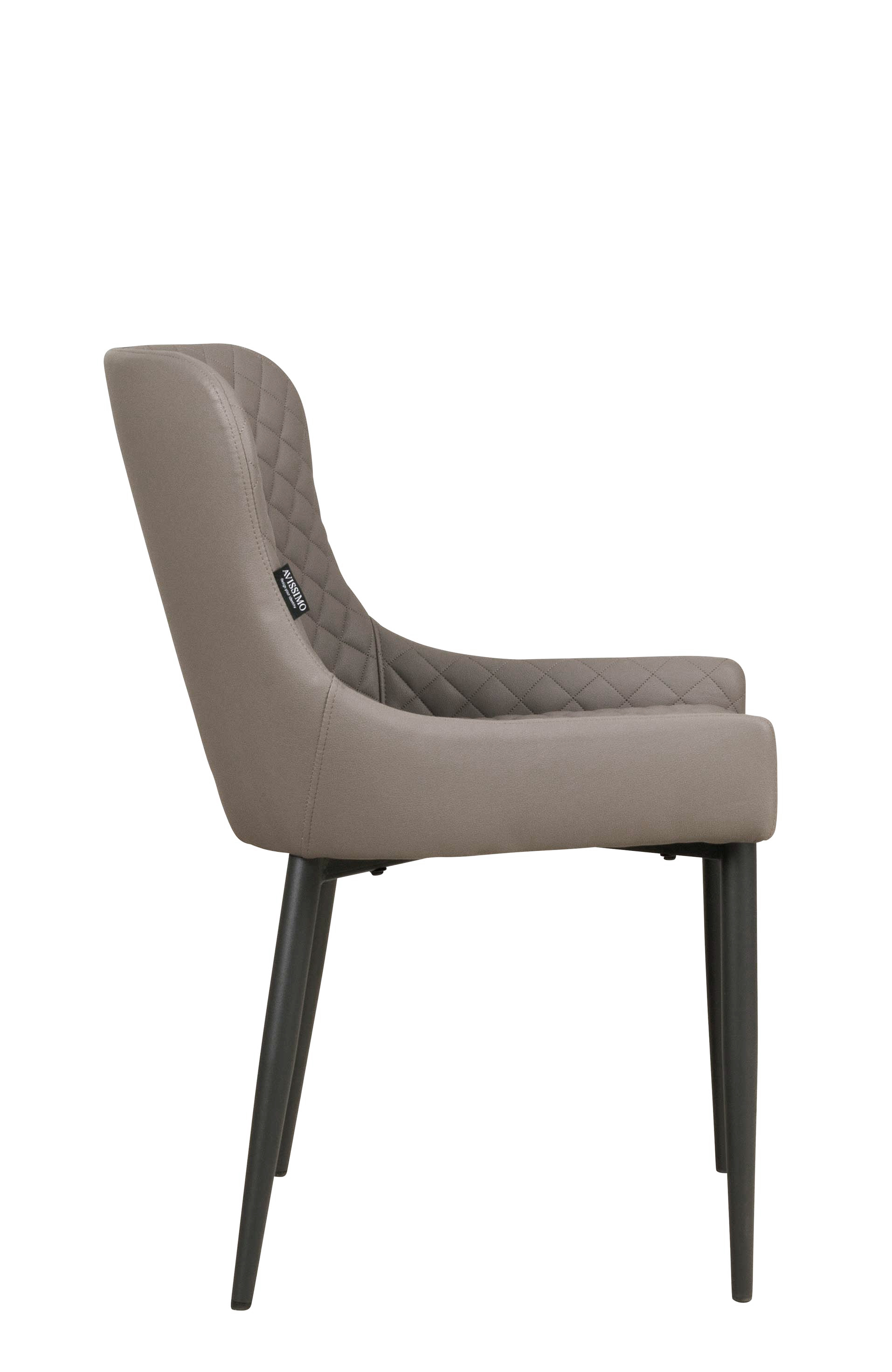 Polsterstuhl Solanu-Grey