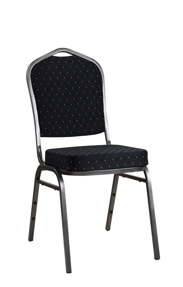 gastronomie-konferenzstuhl-rom-1-plus-_3 Lackierung: Hammerschlag/Bezug: Schwarz