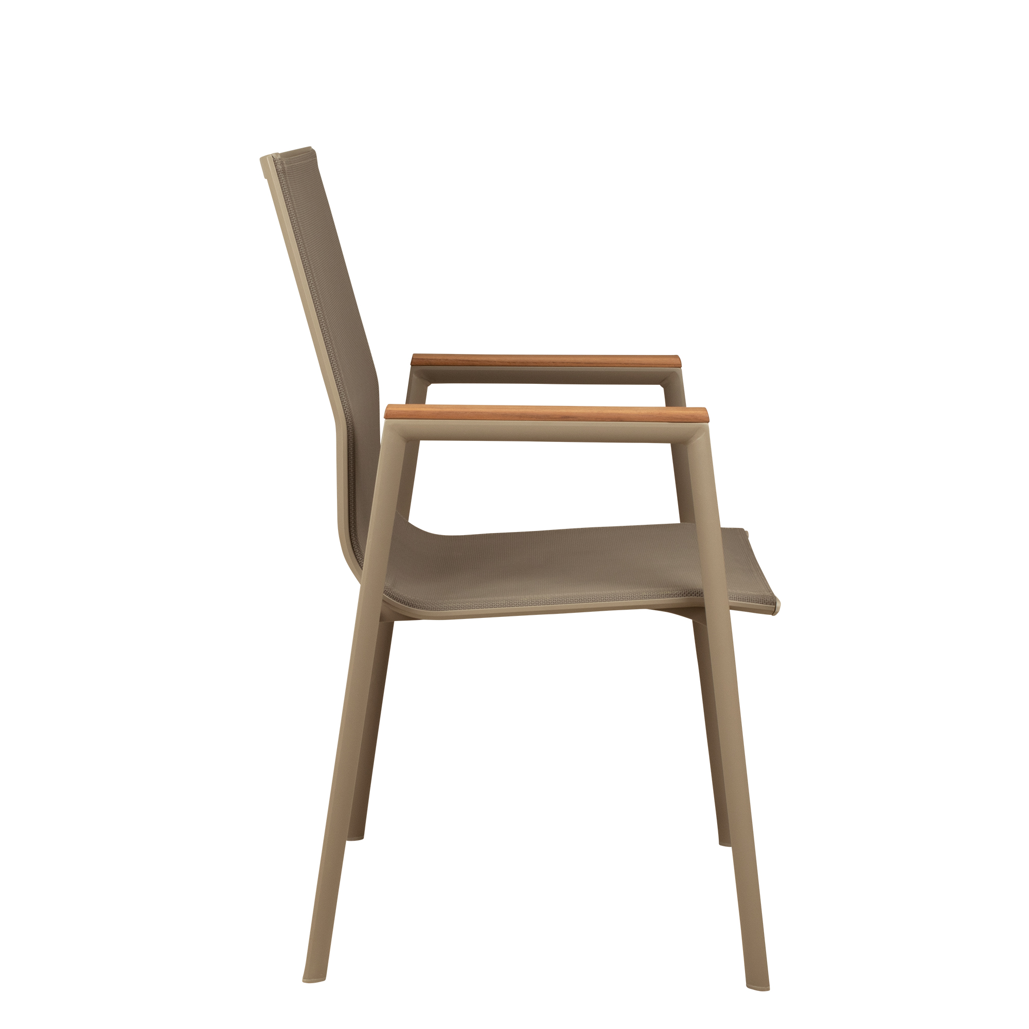 Outdoorstuhl Stramo Taupe
