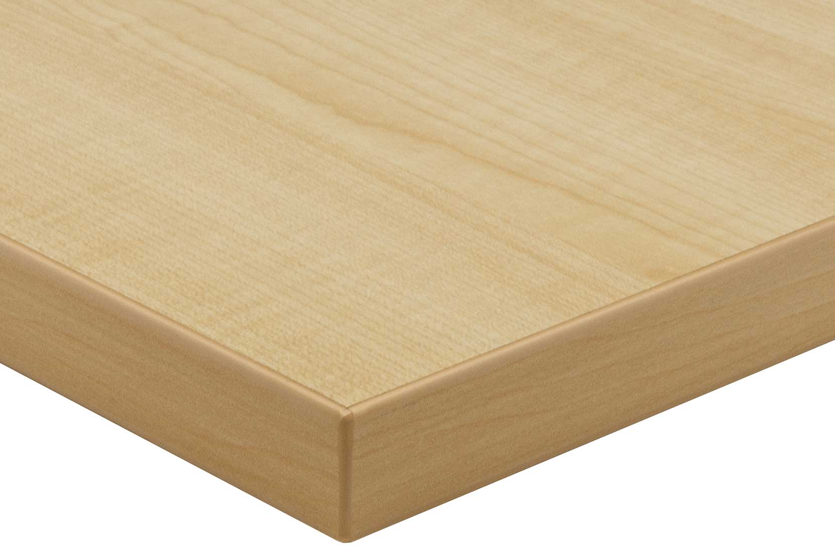 HPL_26mm_Ahorn_Ausschnitt Tischplatte 26mm HPL-beschichtet