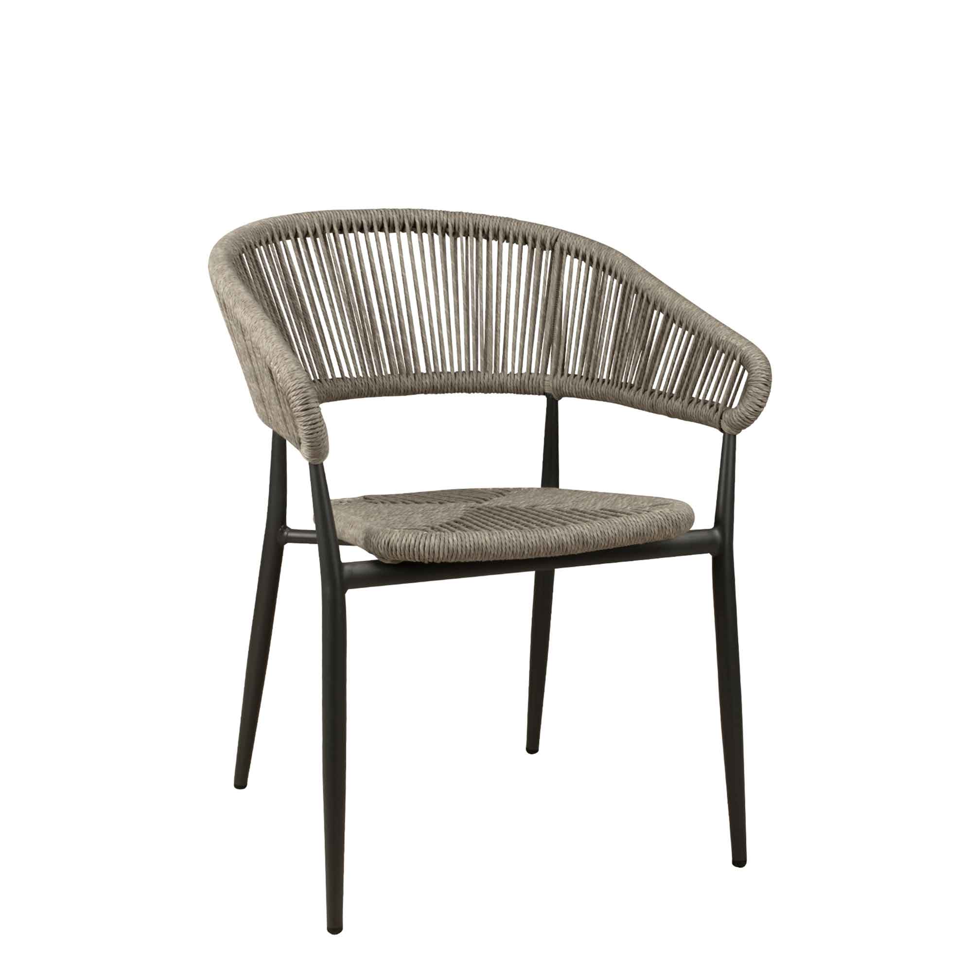 Stuhl Jadora Silver Grey
