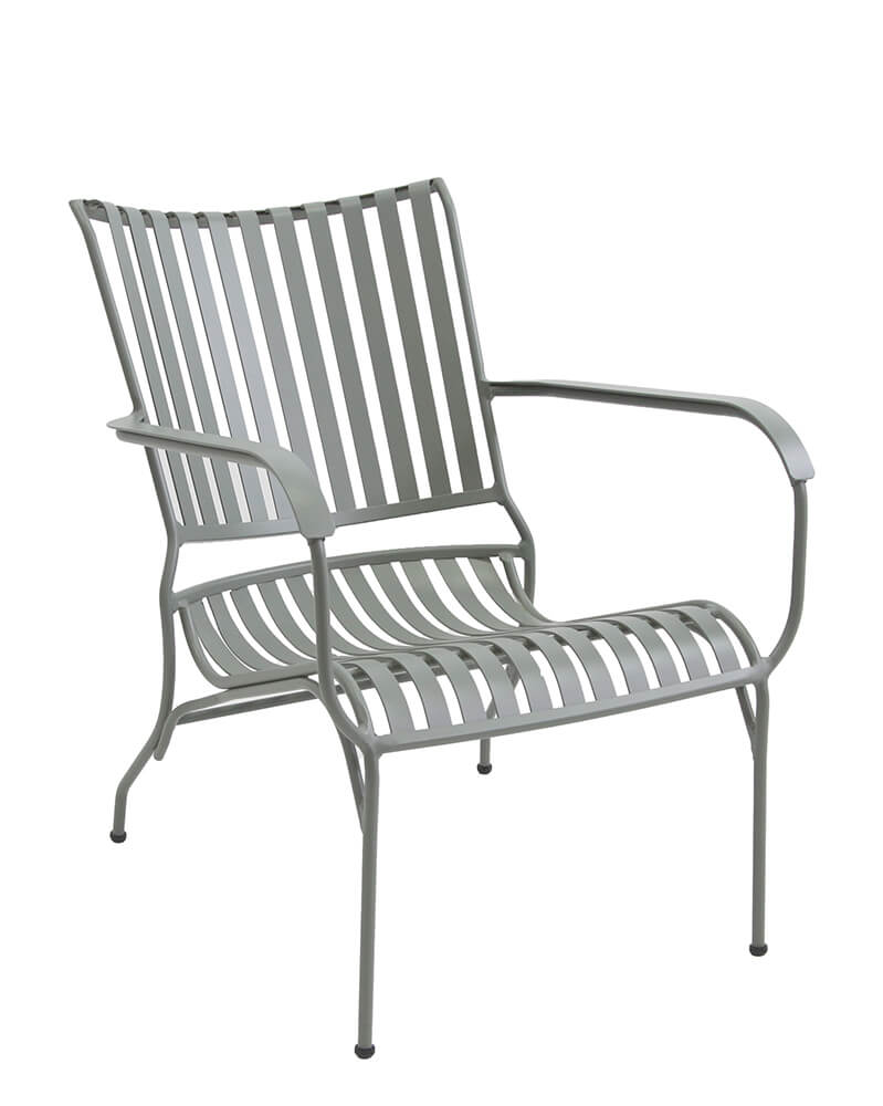 Kunststoffsessel Pelo-Grau-Grün Kunststoffsessel Pelo-Grau-Grün