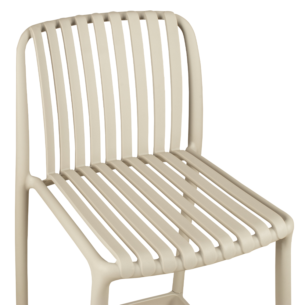 Outdoorbarhocker FAMO 1821 Light Grey