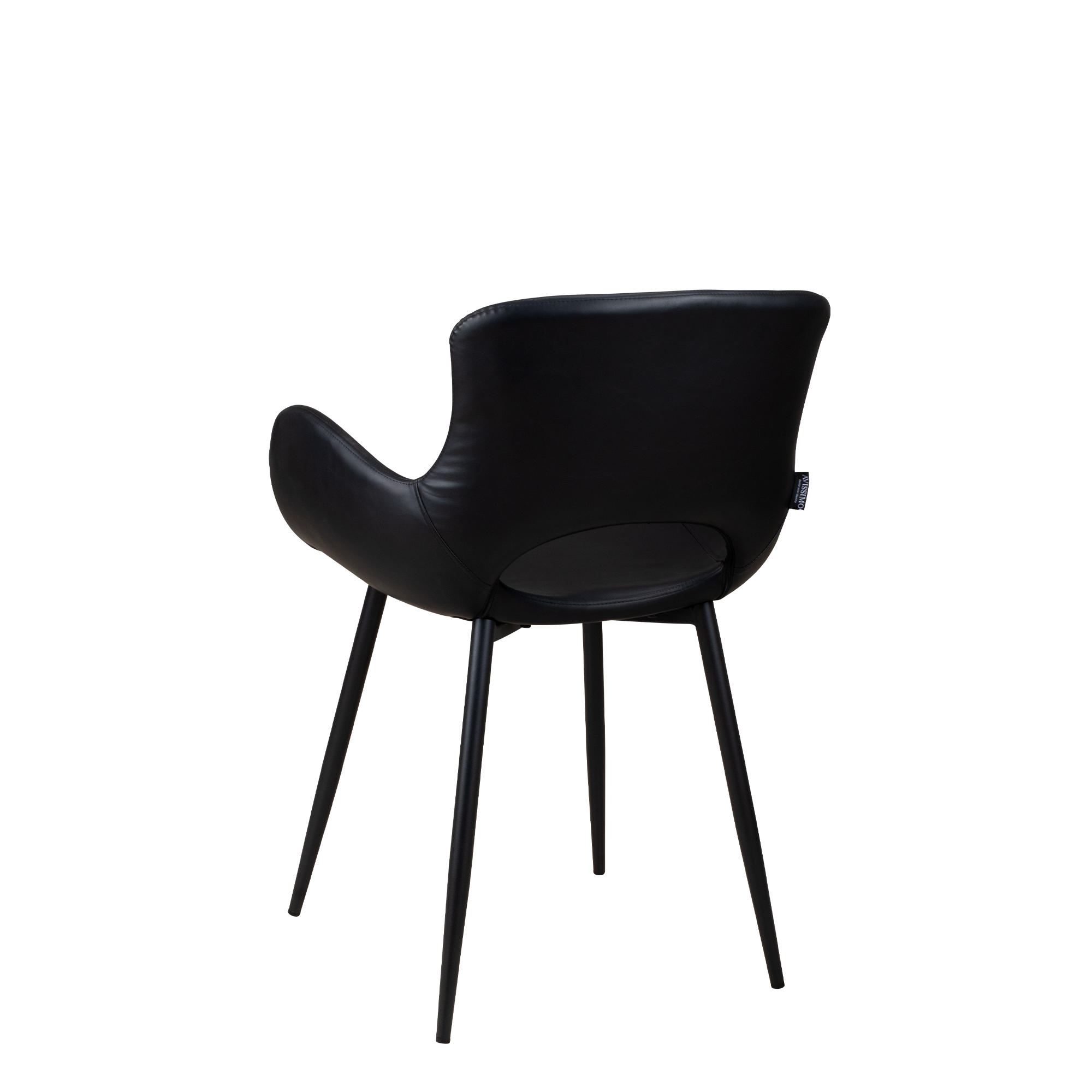 Polsterstuhl Albano Antique Black