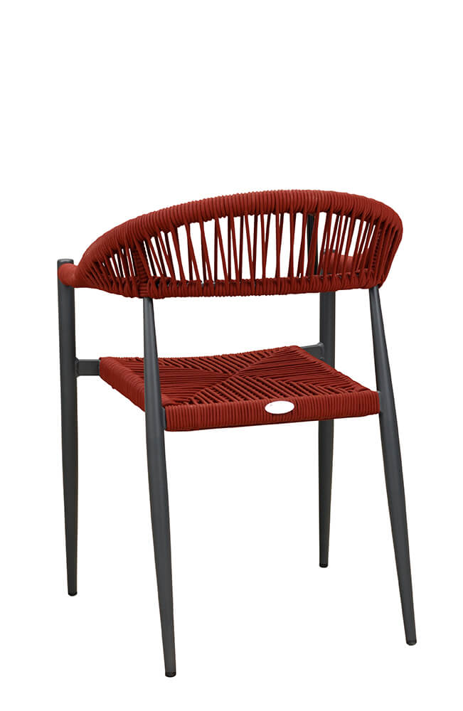 Stuhl Sanora Rope Red Stuhl Sanora Rope Red