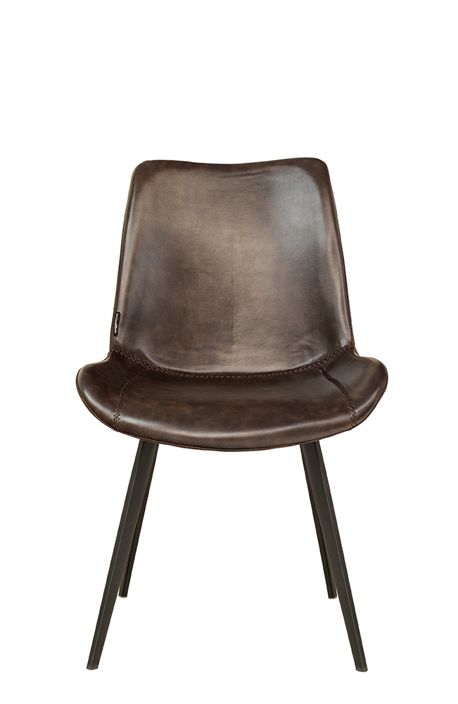 Stuhl Helvia Duotone Dark Brown