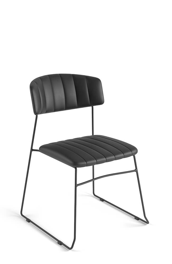 Stapelstuhl Mora Schwarz Stapelstuhl Mora Schwarz