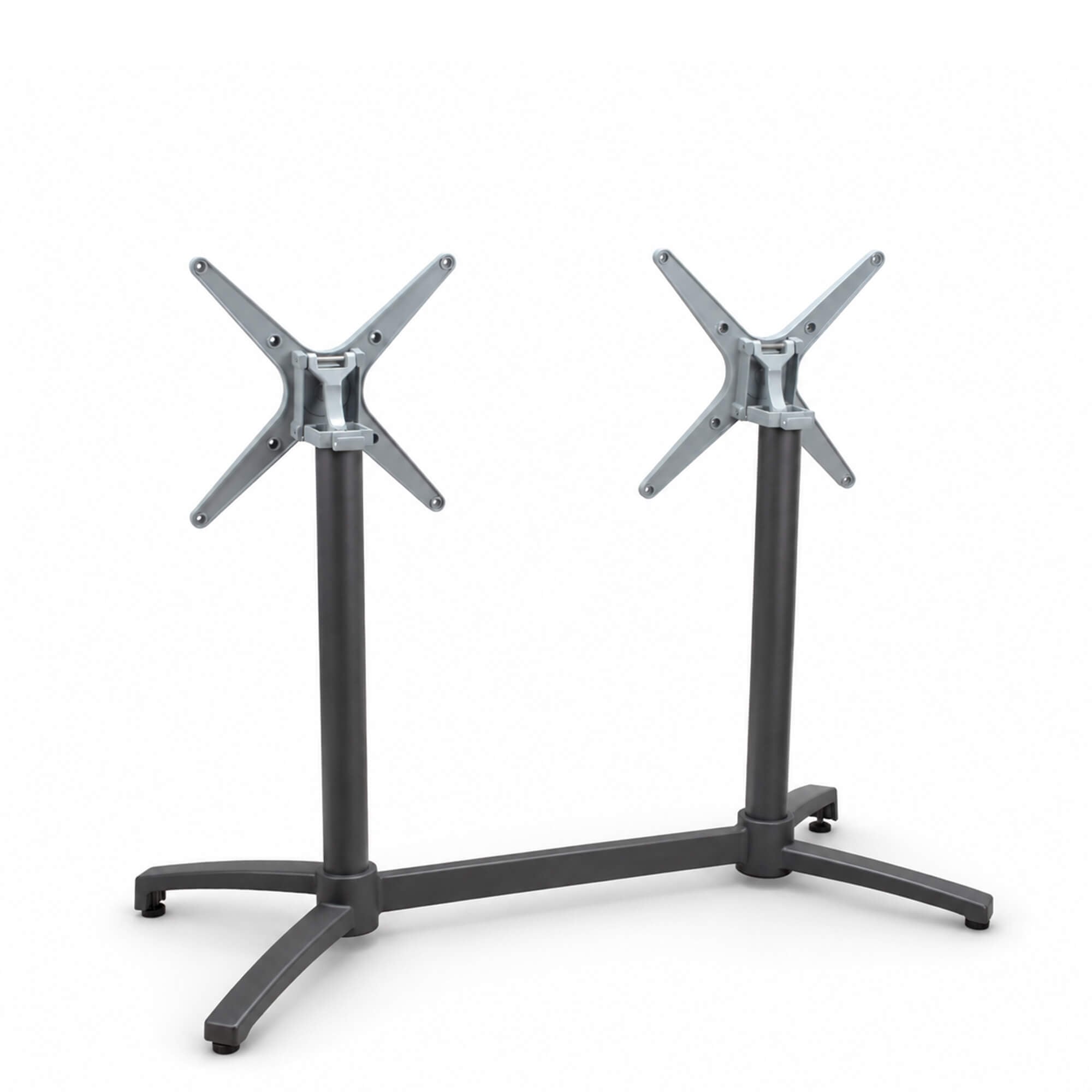 Outdoortisch Nora Double Clap Anthrazit