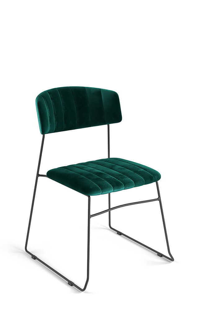 Stapelstuhl Mora Grün Stapelstuhl Mora Grün