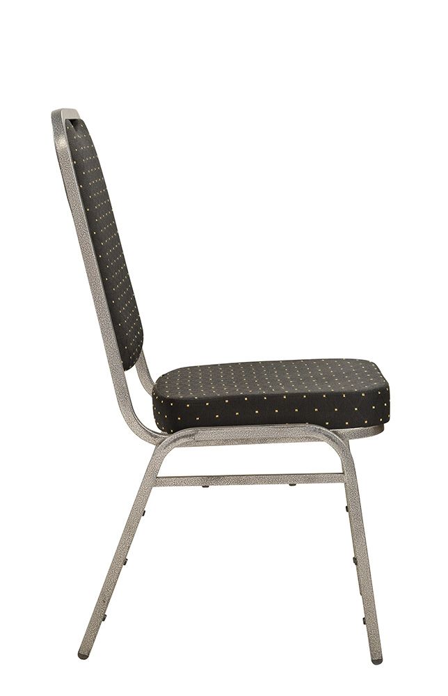 gastronomie-bankettstuhl-banquet-04-_4 Lackierung: Hammerschlag/Bezug: Schwarz