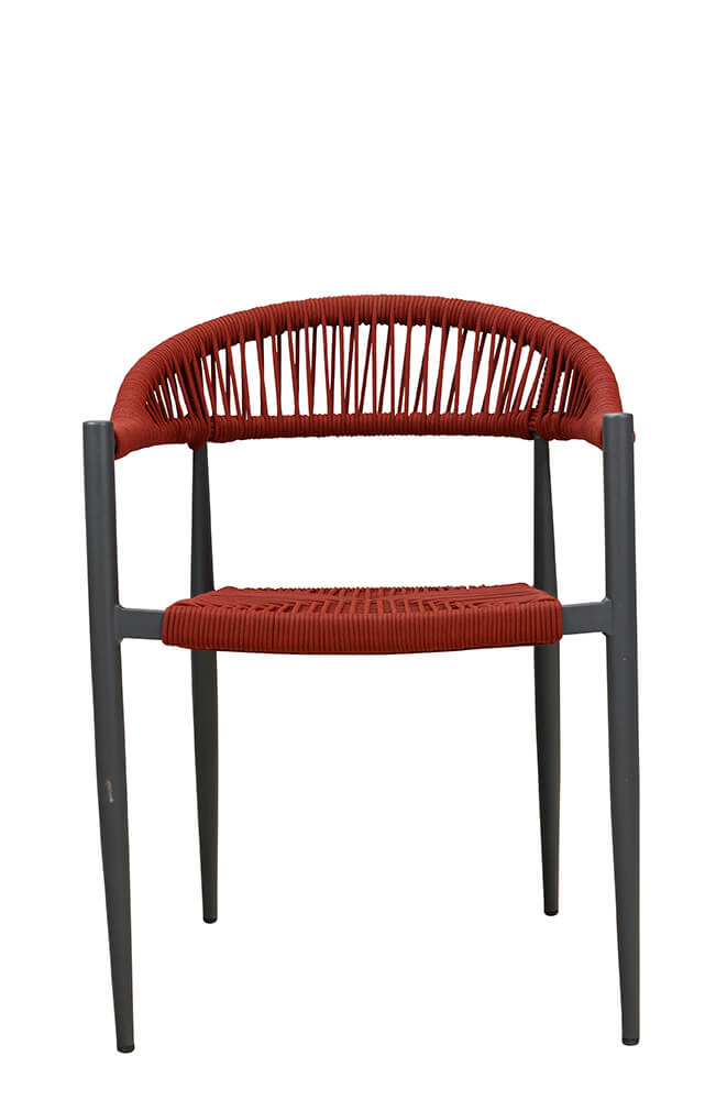 Stuhl Sanora Rope Red Stuhl Sanora Rope Red