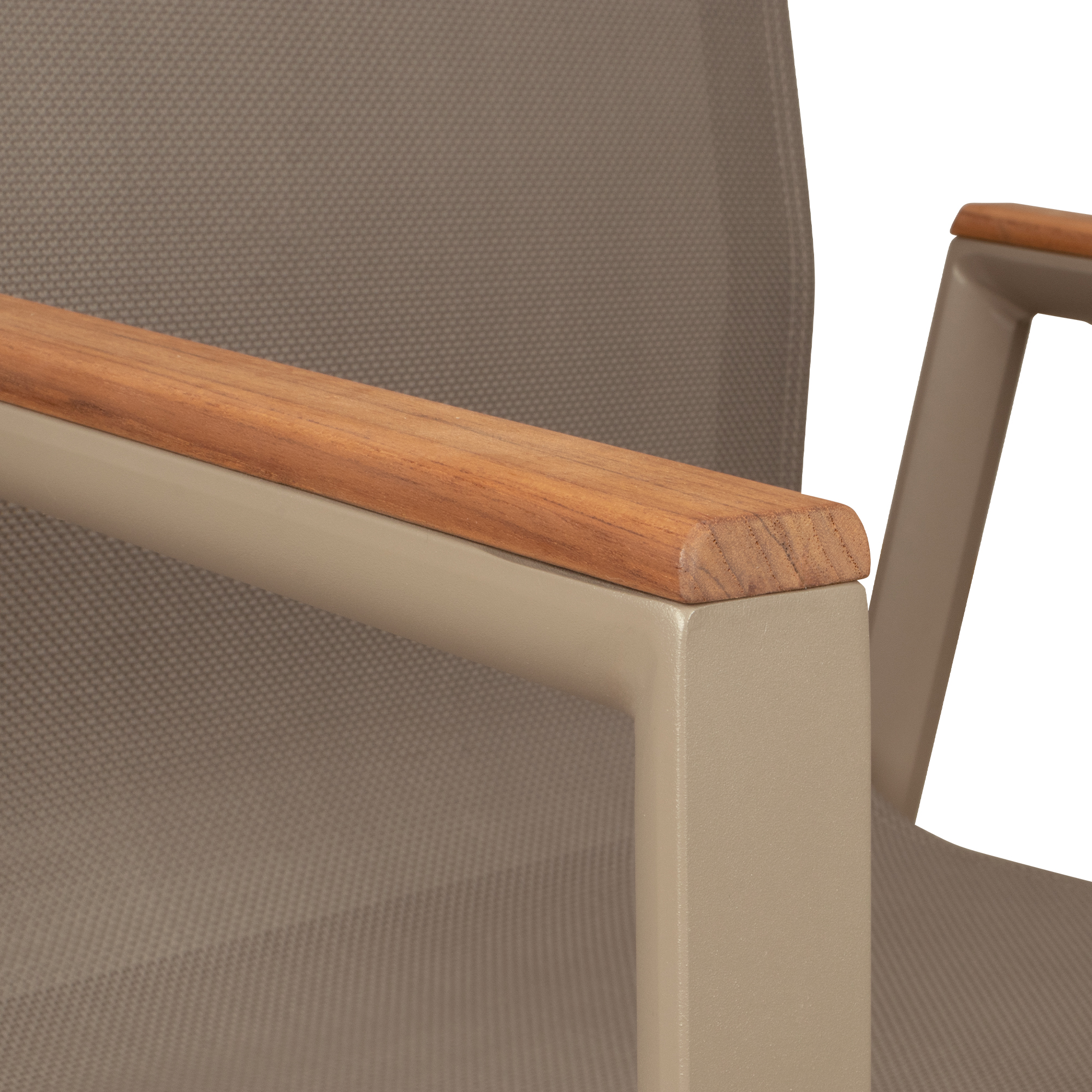 Outdoorstuhl Stramo Taupe