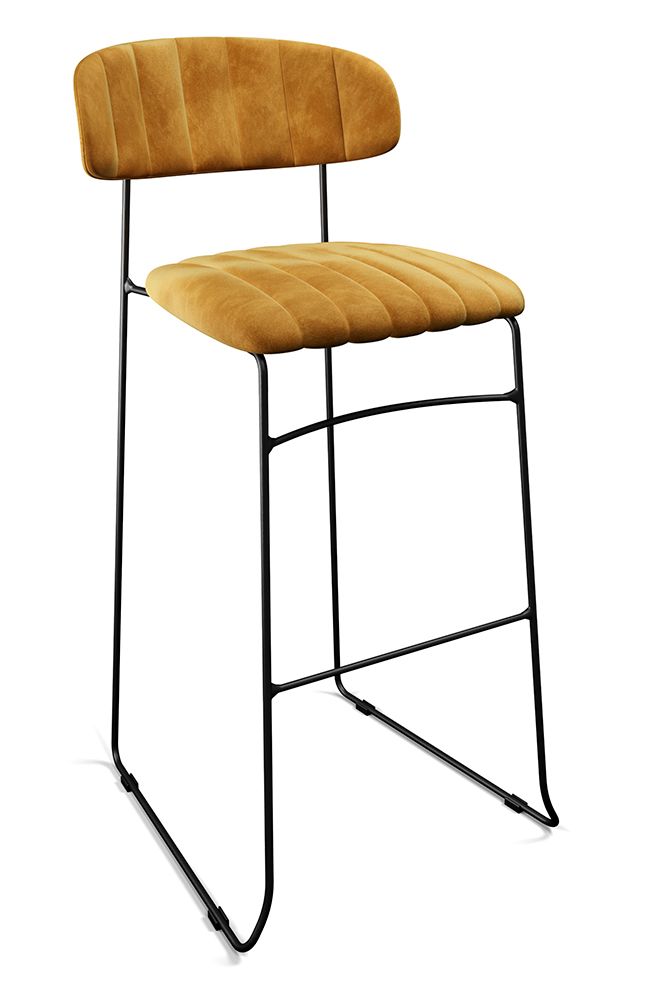 Barhocker Mora Gelb