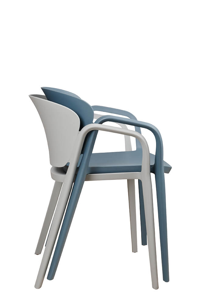 Stuhl Famo-1800 Cold Blue