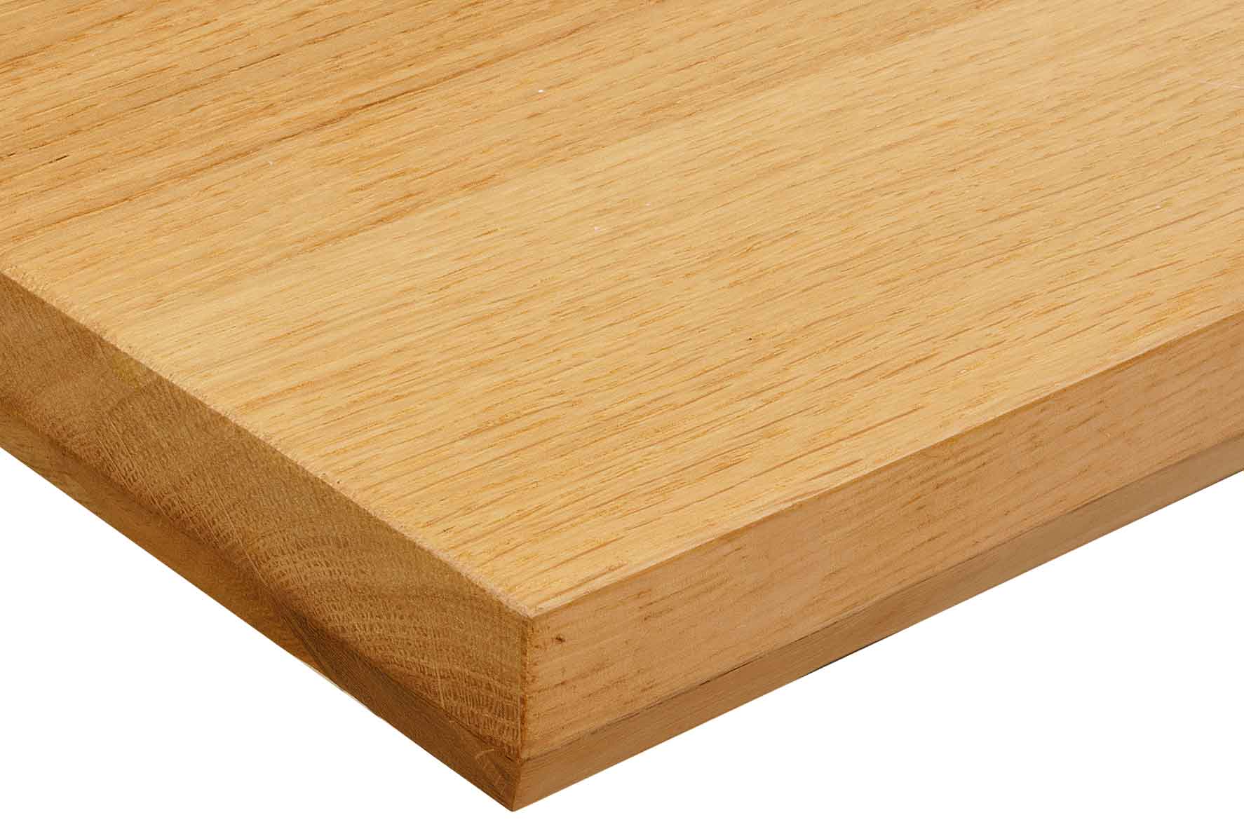 40mm Eiche massiv Facettenkante BST Tischplatte 40mm Eiche massiv Facettenkante BST Tischplatte