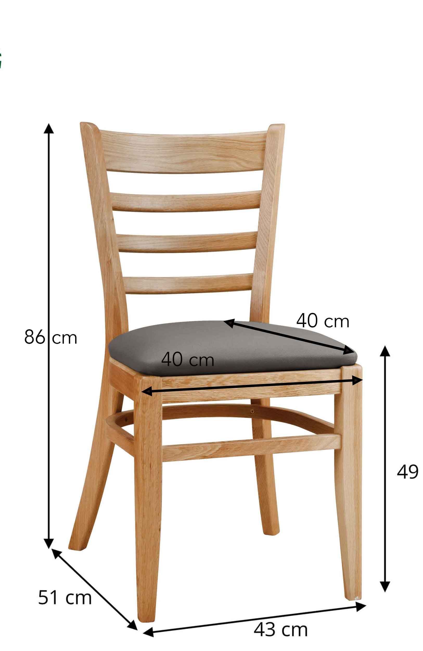 Stuhl Hario-P-ST-Eiche