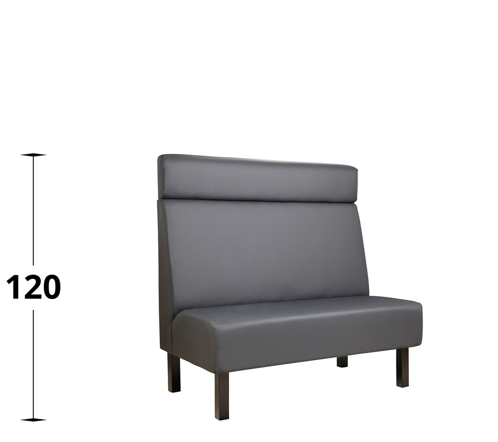 gastronomie-sitzbank-econa-101-k-120-cm-_3_4826 Beizton: Wenge | Bezug: D-40
