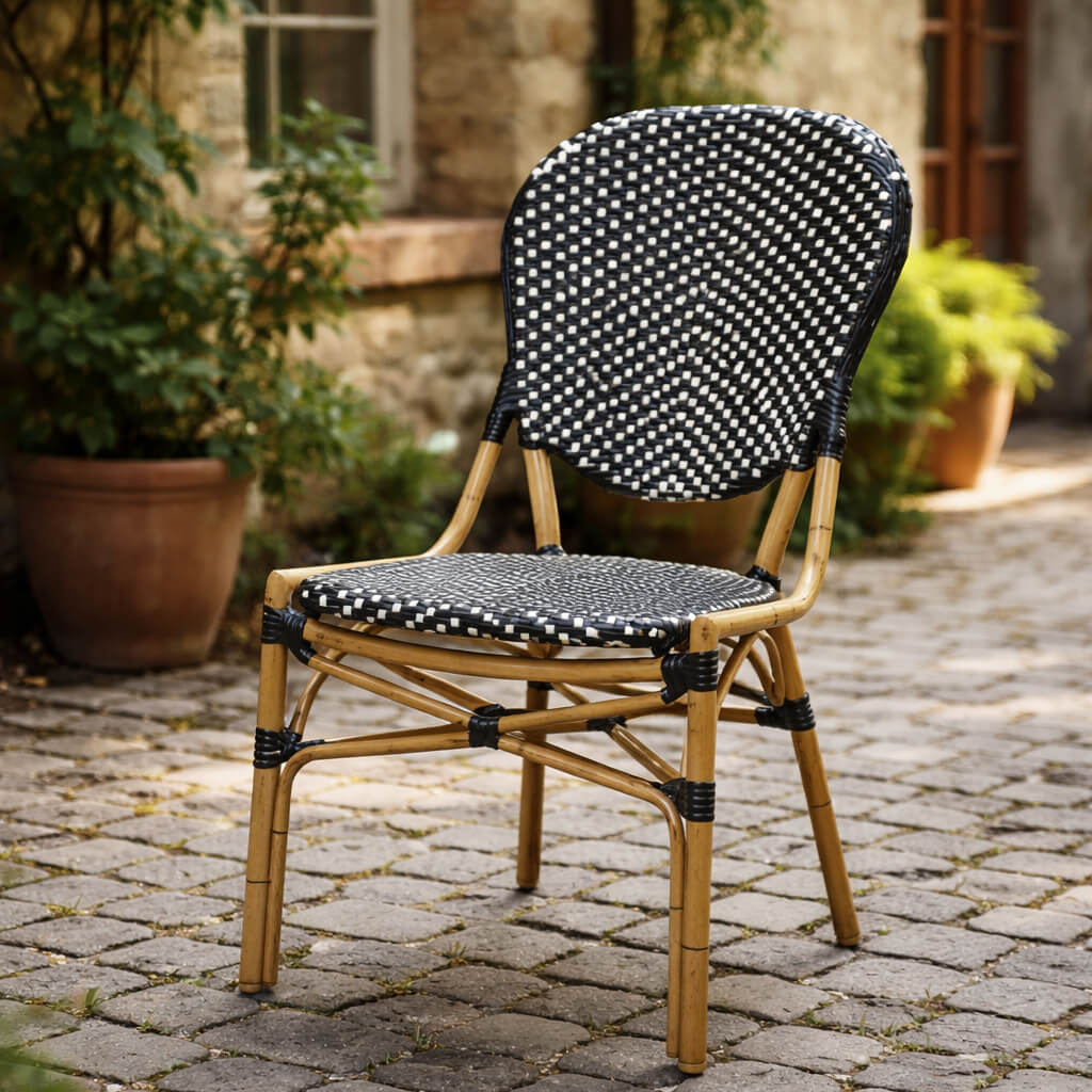 Outdoorstuhl Camilo Black