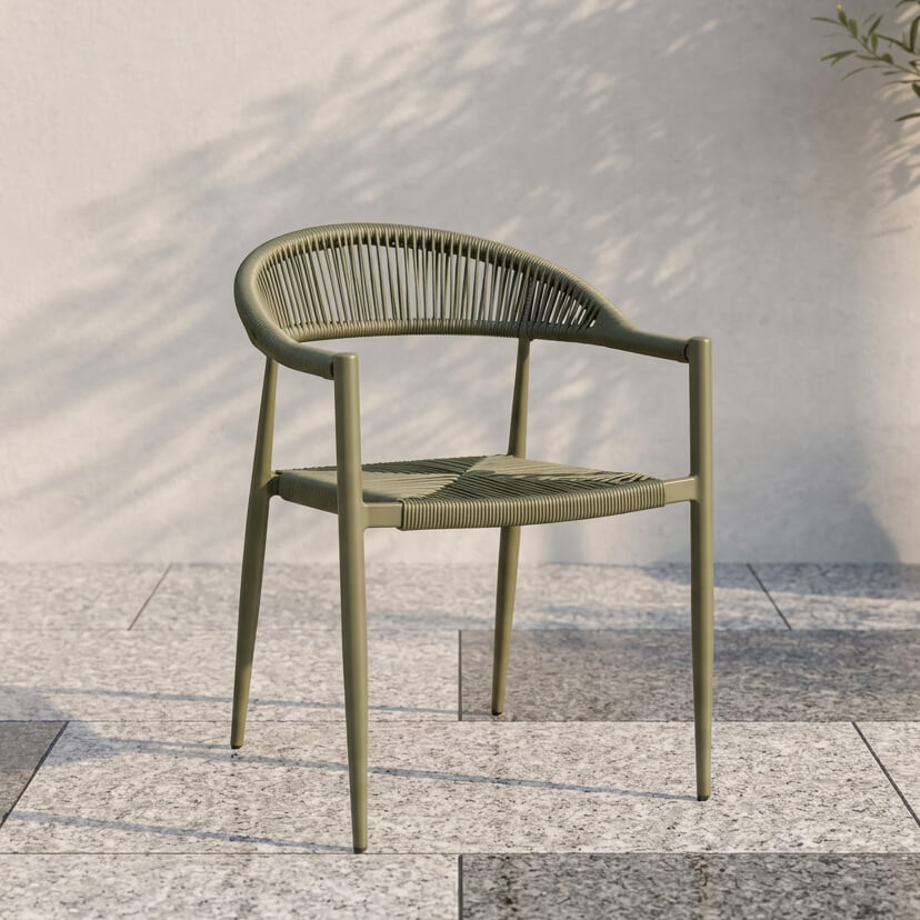 Outdoorstuhl Sanora X Green Green