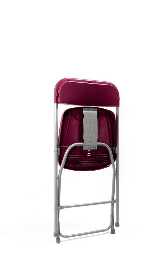 Klappstuhl Bona Grau-Bordeaux Klappstuhl Bona Grau-Bordeaux