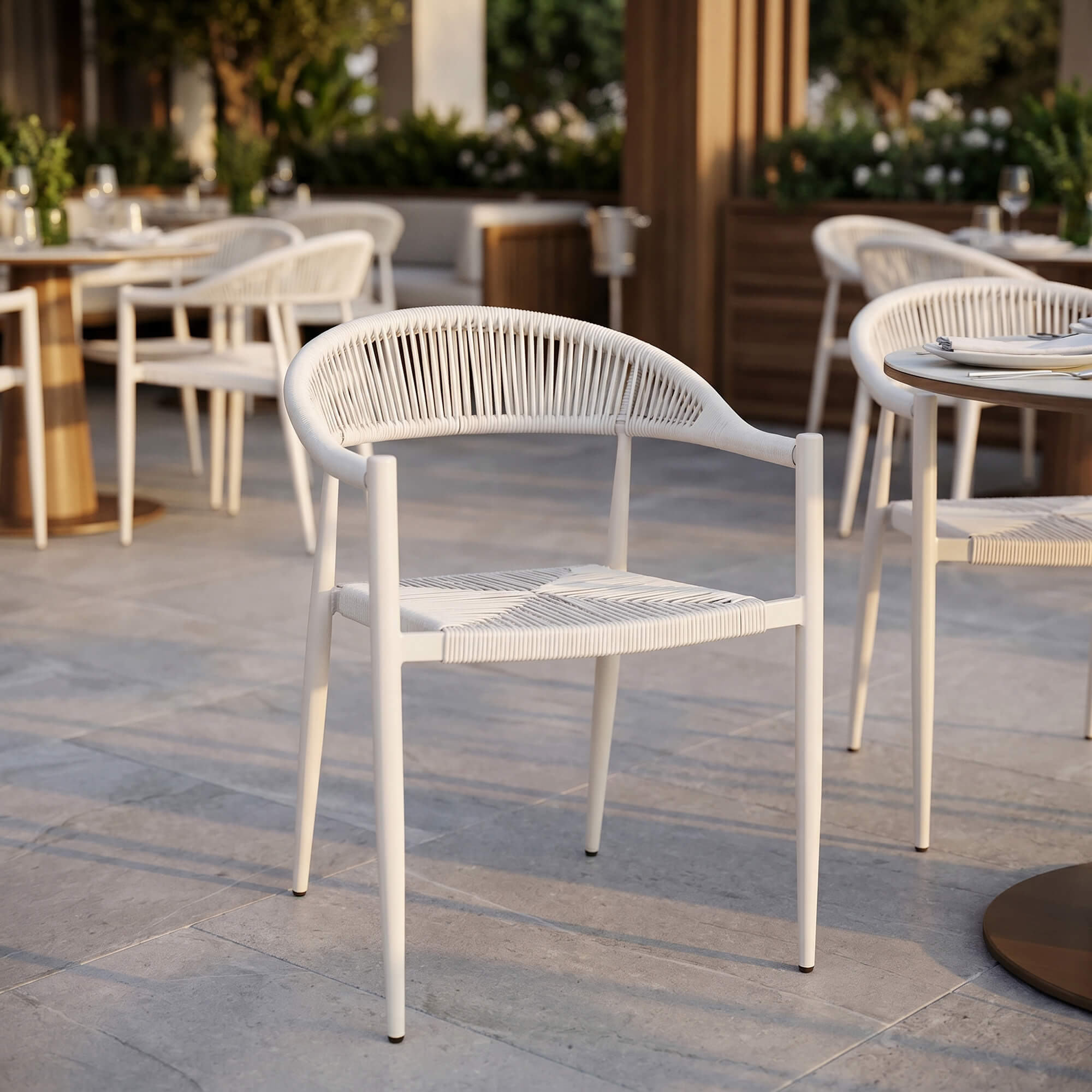 Outdoorstuhl Sanora X Greige Greige