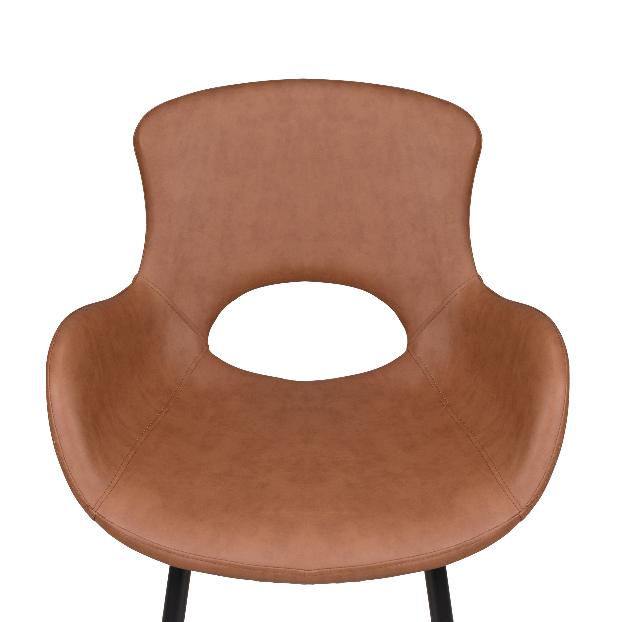 Polsterstuhl Albano Brown