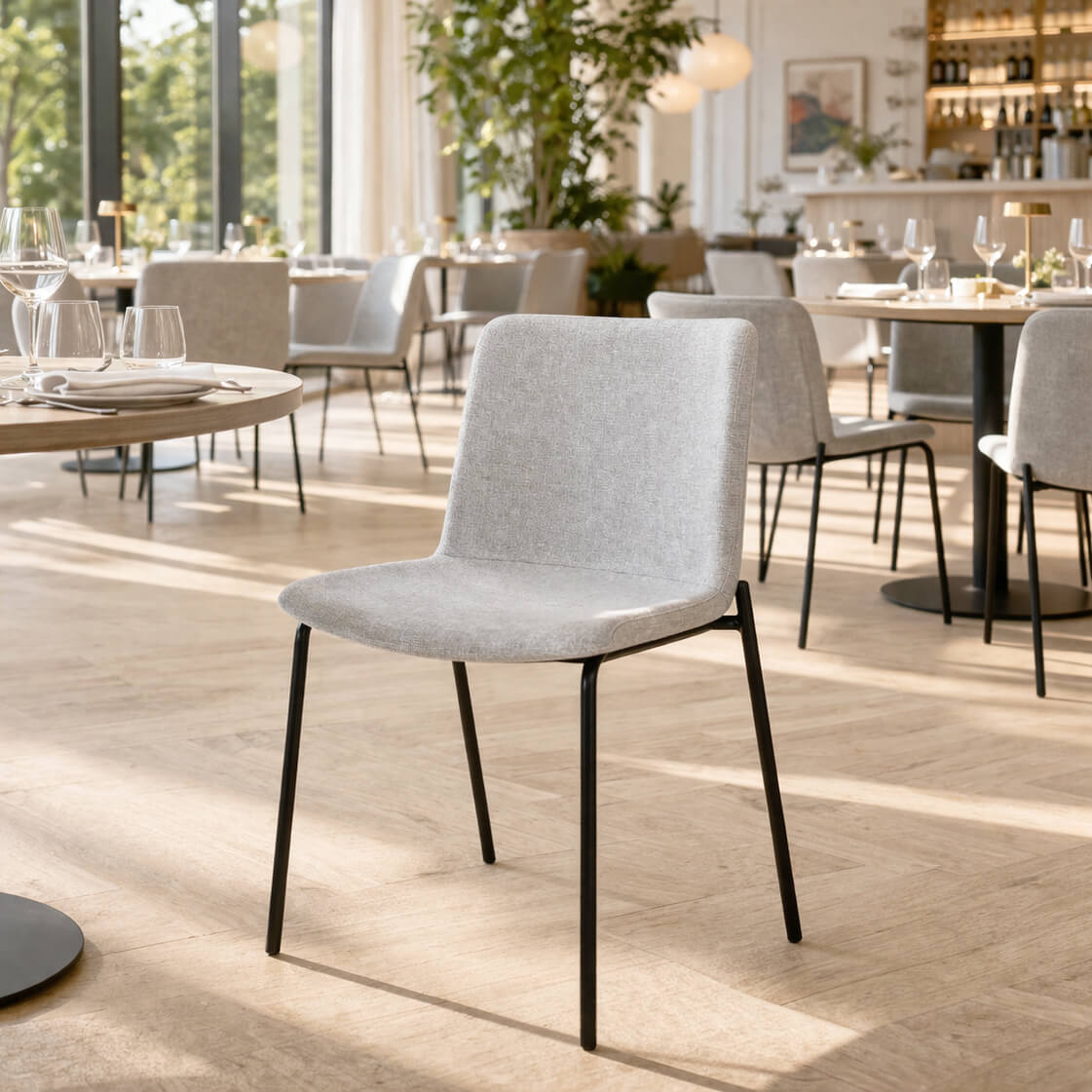 Polsterstuhl FAMO 821 Grey