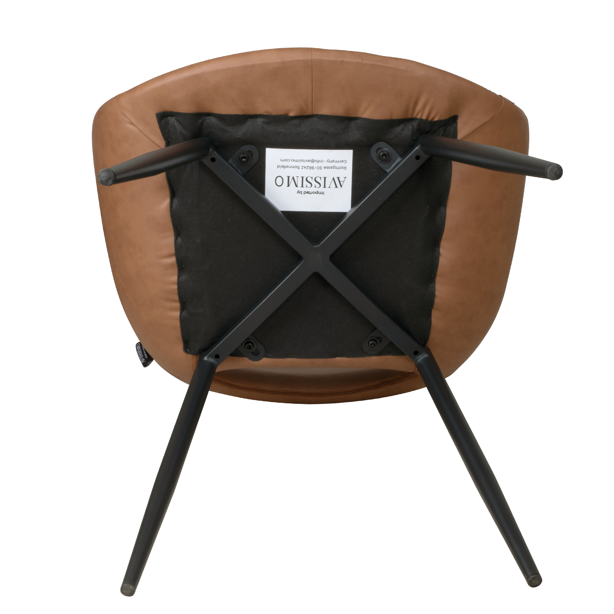 Polsterstuhl Albano Brown