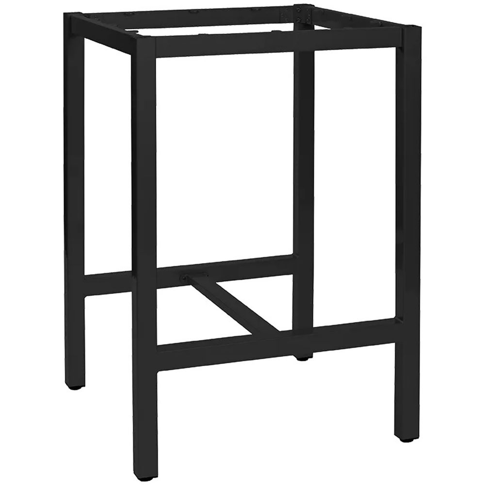 Tisch Leano-Anthrazit 80x80 High