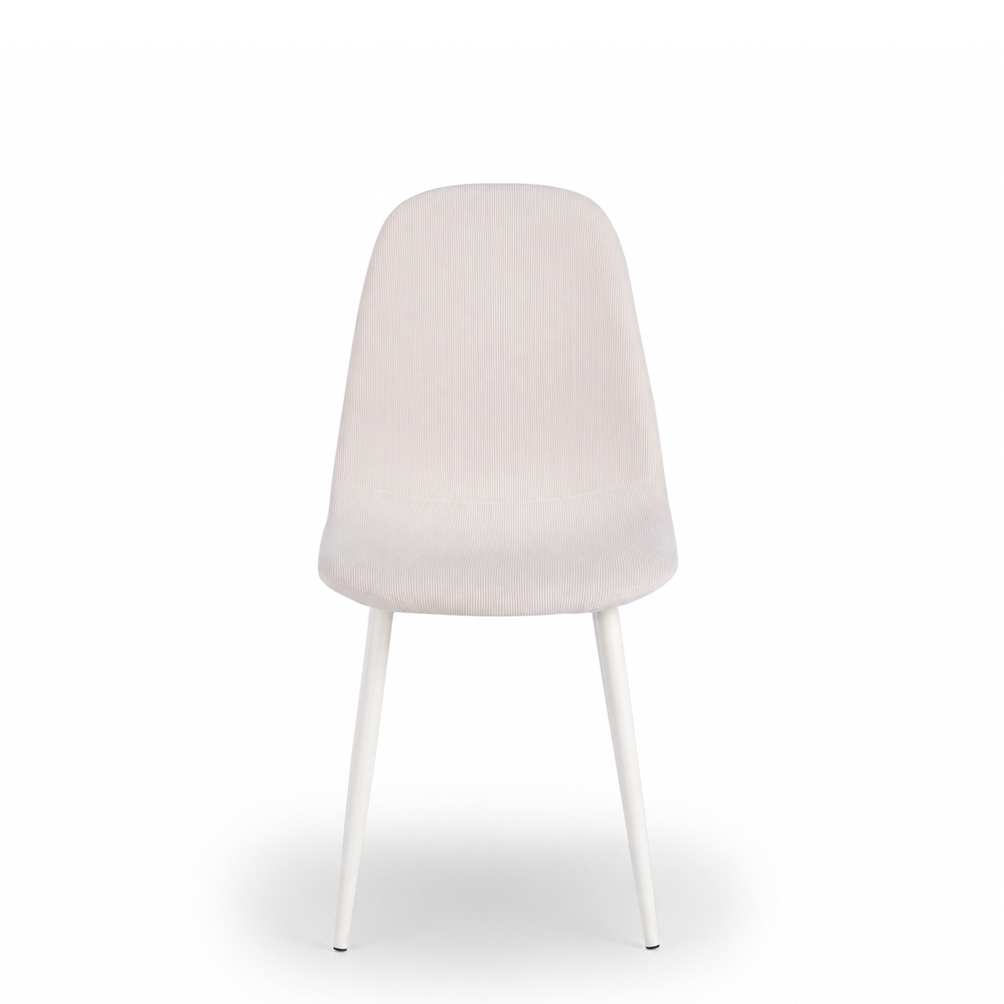 Gastronomiemoebel Polsterstuhl Jonis Eco Grey Creme - Frontal