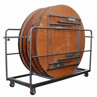 gastronomie-tischtransportwagen-tischwagen-rund Tischwagen Padua rund