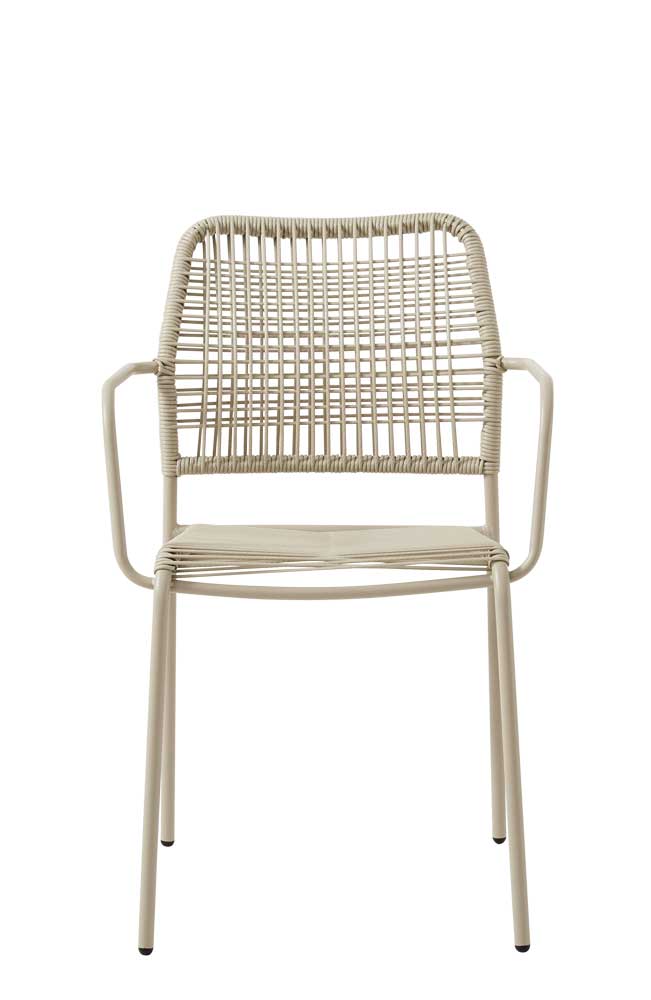Terrassenstuhl Cardana Greige Terrassenstuhl Cardana Greige