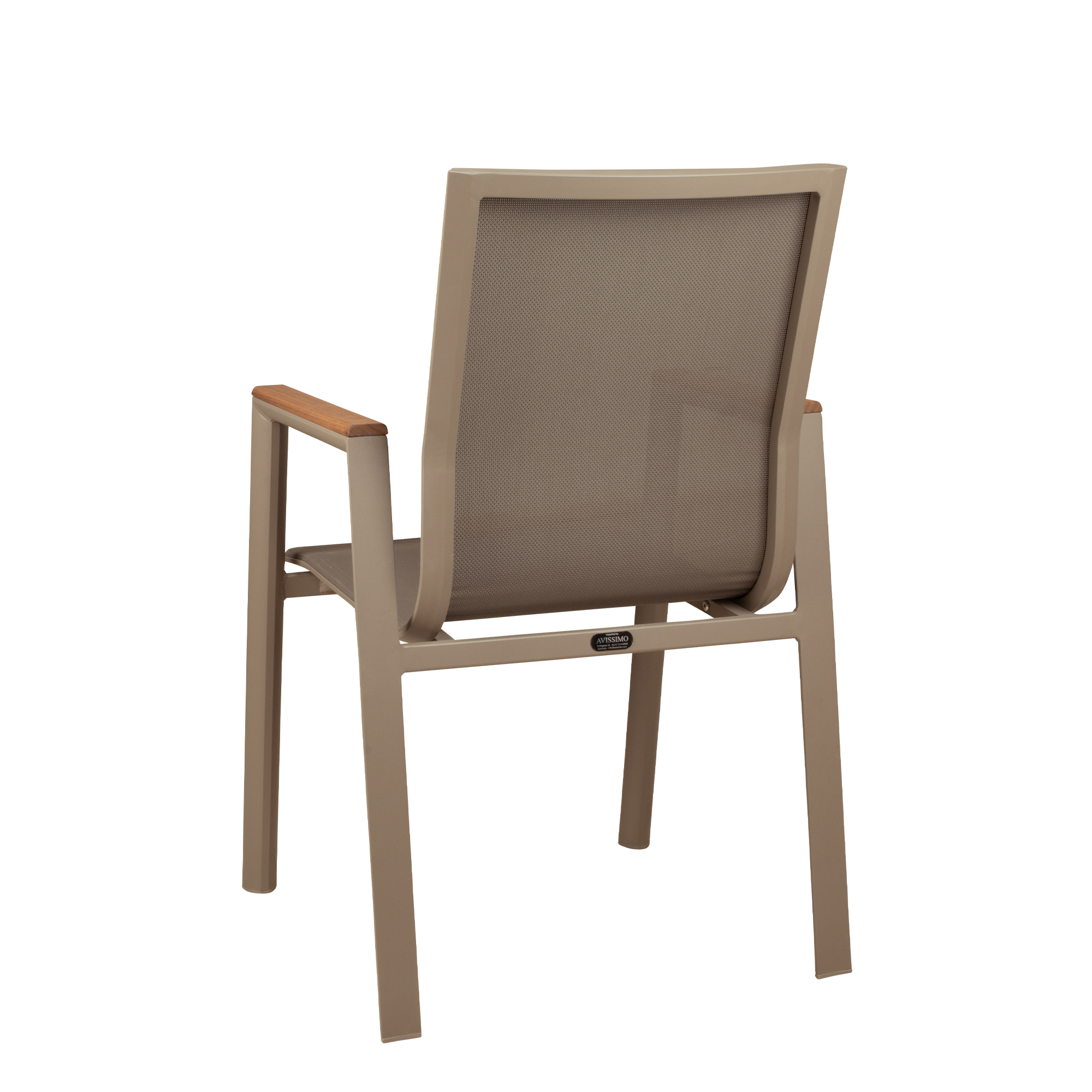 Outdoorstuhl Stramo Taupe