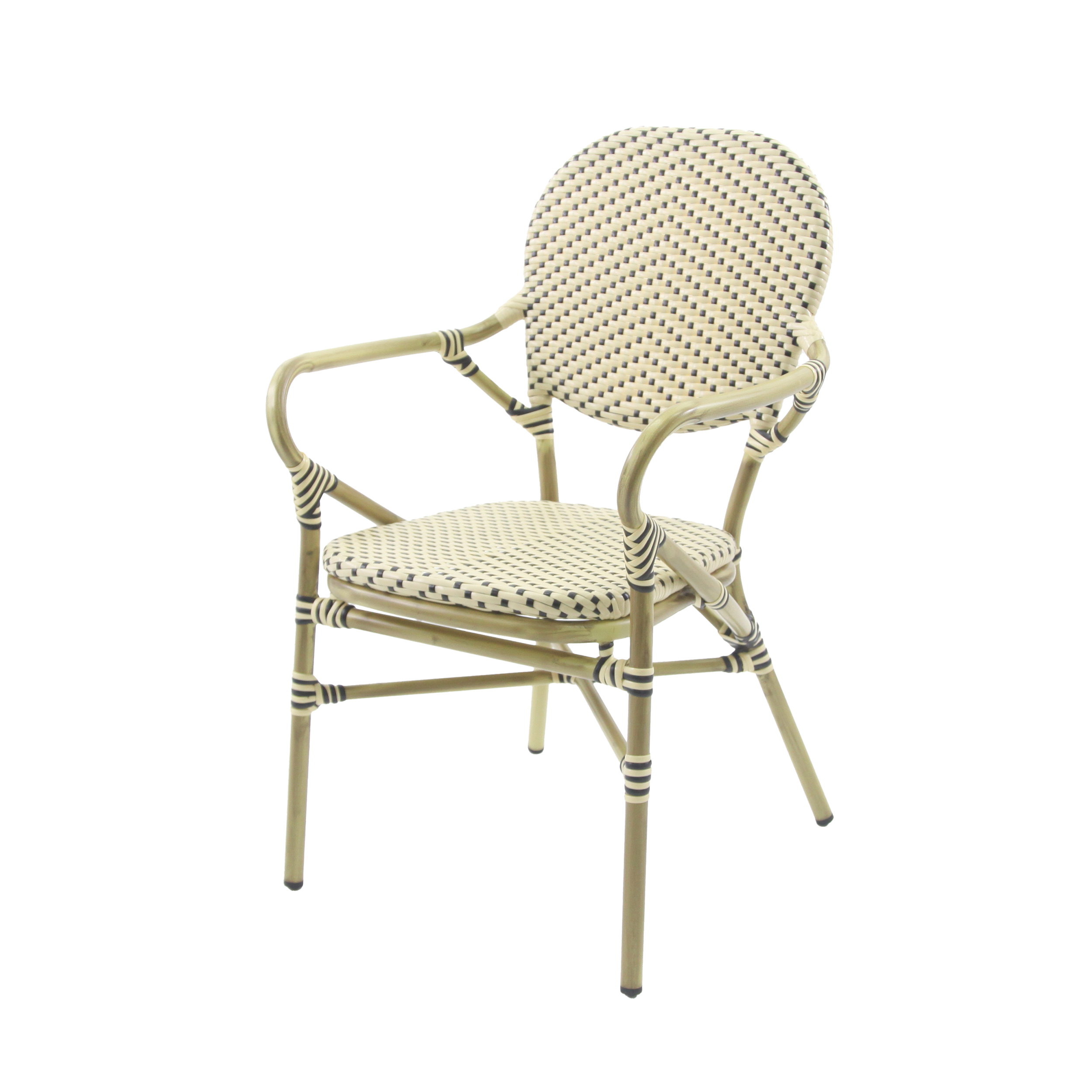 Stuhl Tanno Bistro Rotar Black-White Stuhl Tanno Bistro Rotar Black-White