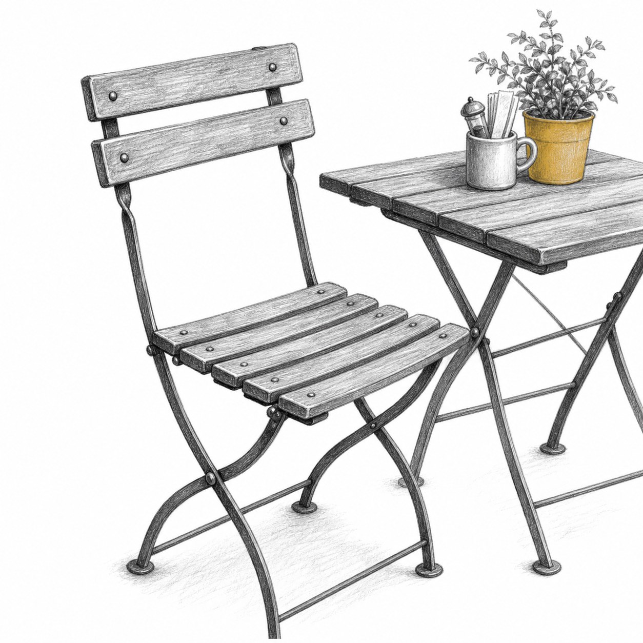 Biergartenstuhl