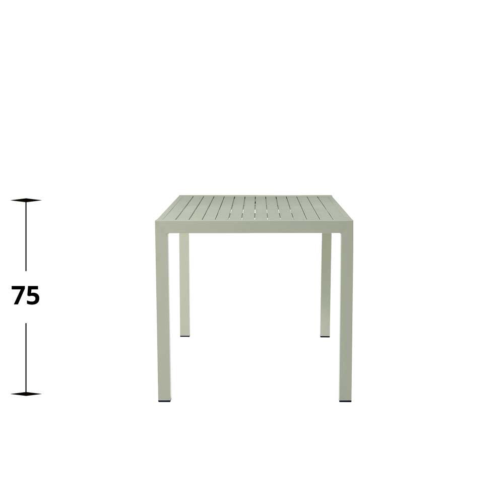 Metalltisch Conrada 80x80 Green
