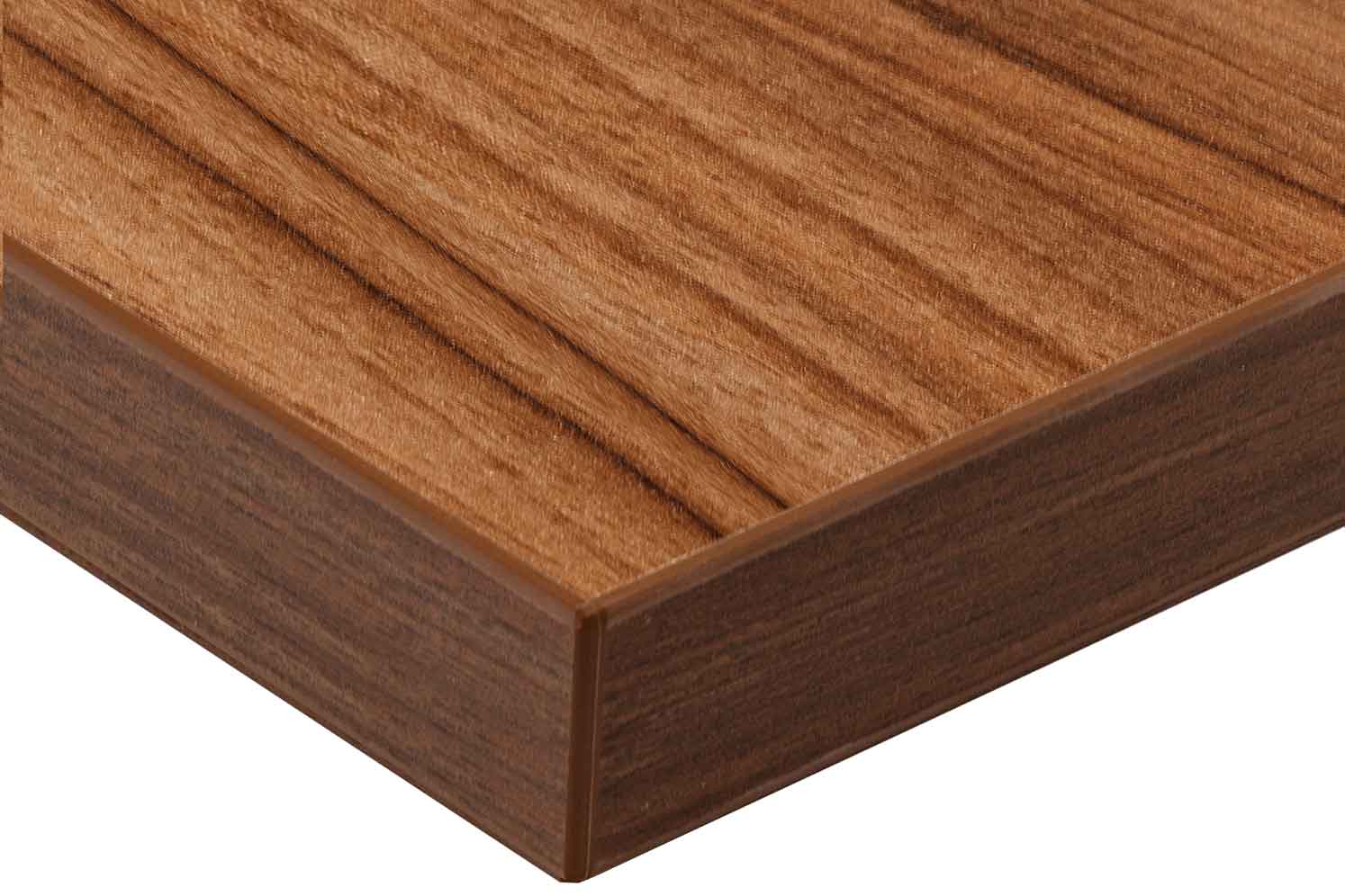 Nussbaum_hell_PG1_40mm_Ausschnitt Tischplatte HPL-beschichtet 40mm