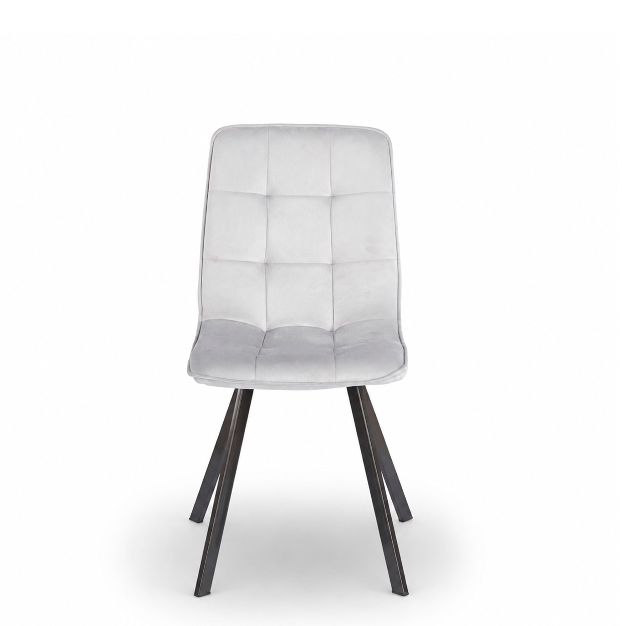 Gastronomiemoebel Polsterstuhl Darina Eco Grey taupe - Frontal