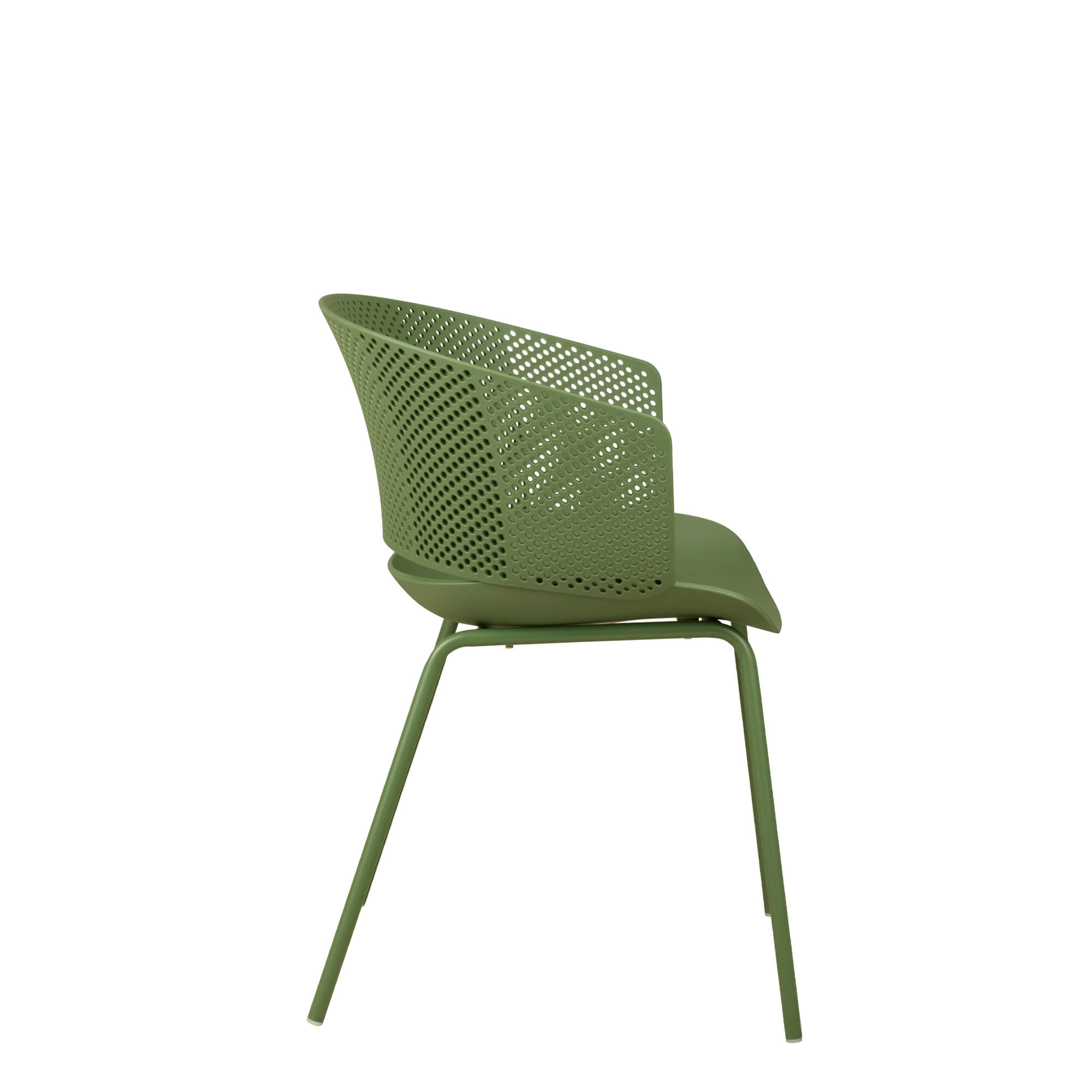 Kunststoffstuhl FAMO 832 Green
