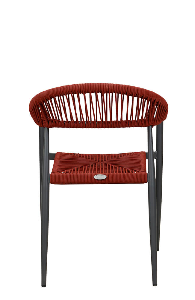 Stuhl Sanora Rope Red Stuhl Sanora Rope Red
