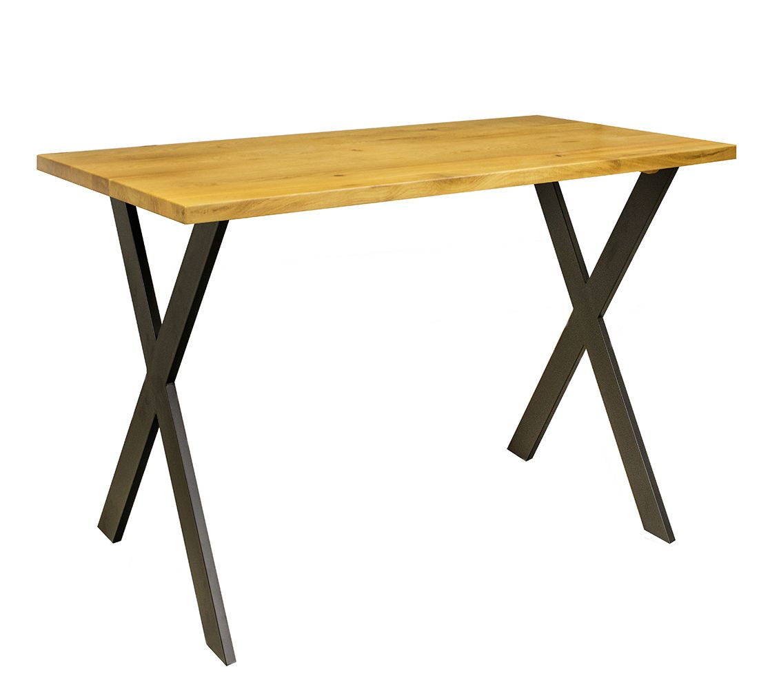 Tischgestell_X-Fuss_H108_B70_Platte_vorne_1000px Stehtisch X 70/108