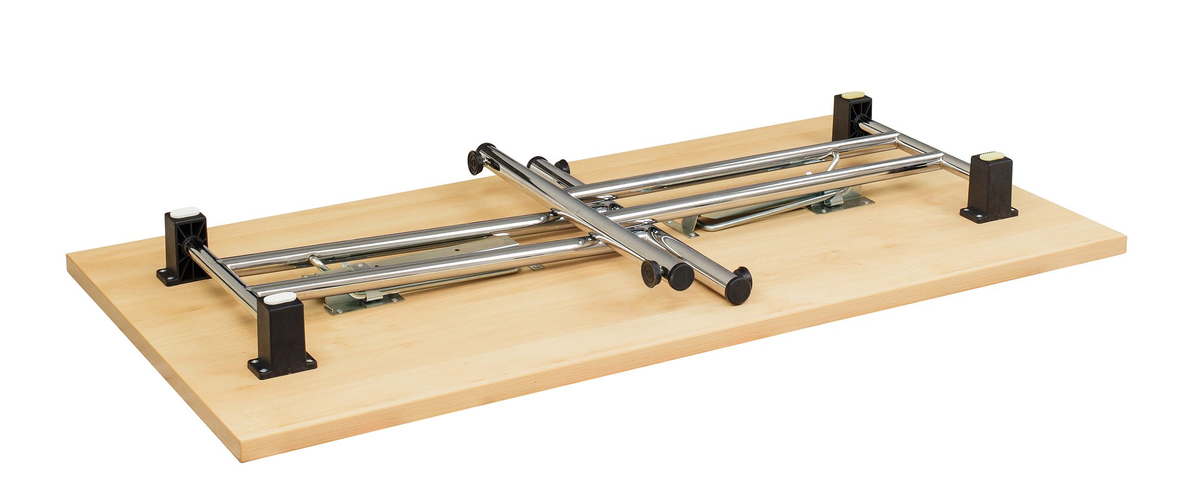 Clap-S_Chrom_0zusammengeklappt_1000pxEv5MvvEYCRnGX Konferenztisch Capri-S-40 HPL1