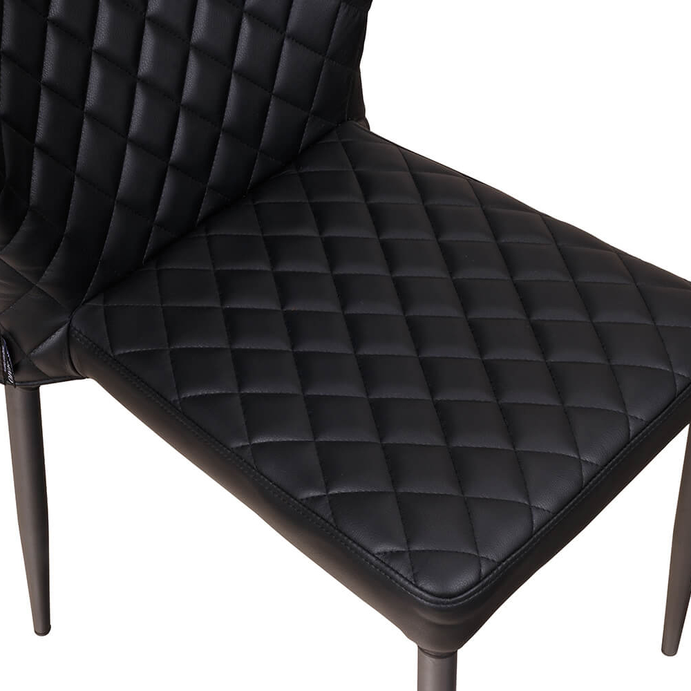Stapelstuhl Lasar ST Black