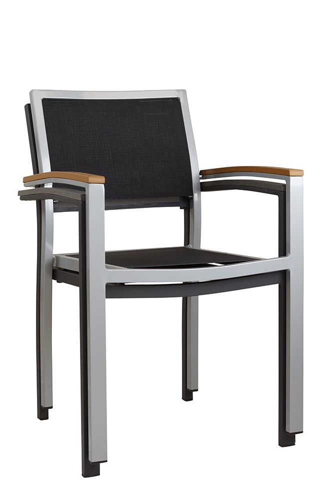 gastronomie-outdoorstuhl-georgia-silber-schwarz-_1 Stuhl Georgina Silber-Schwarz