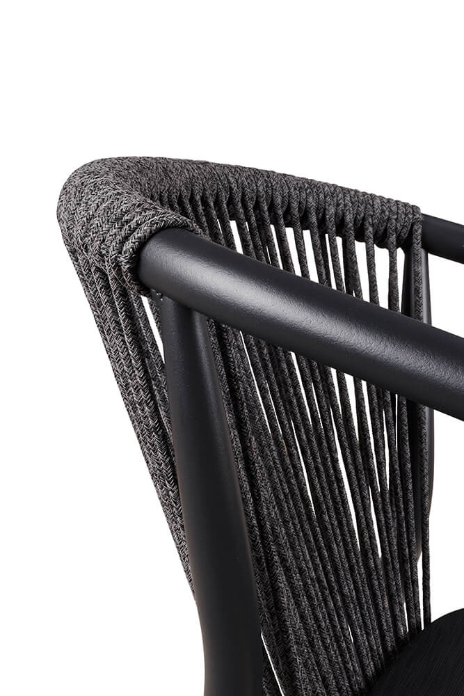 Stuhl Burino Dark Grey
