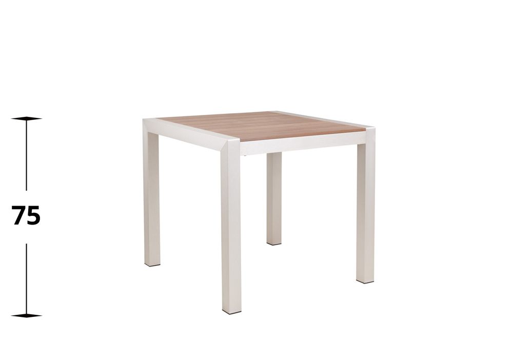 Tisch Sonira-80 Kastanie