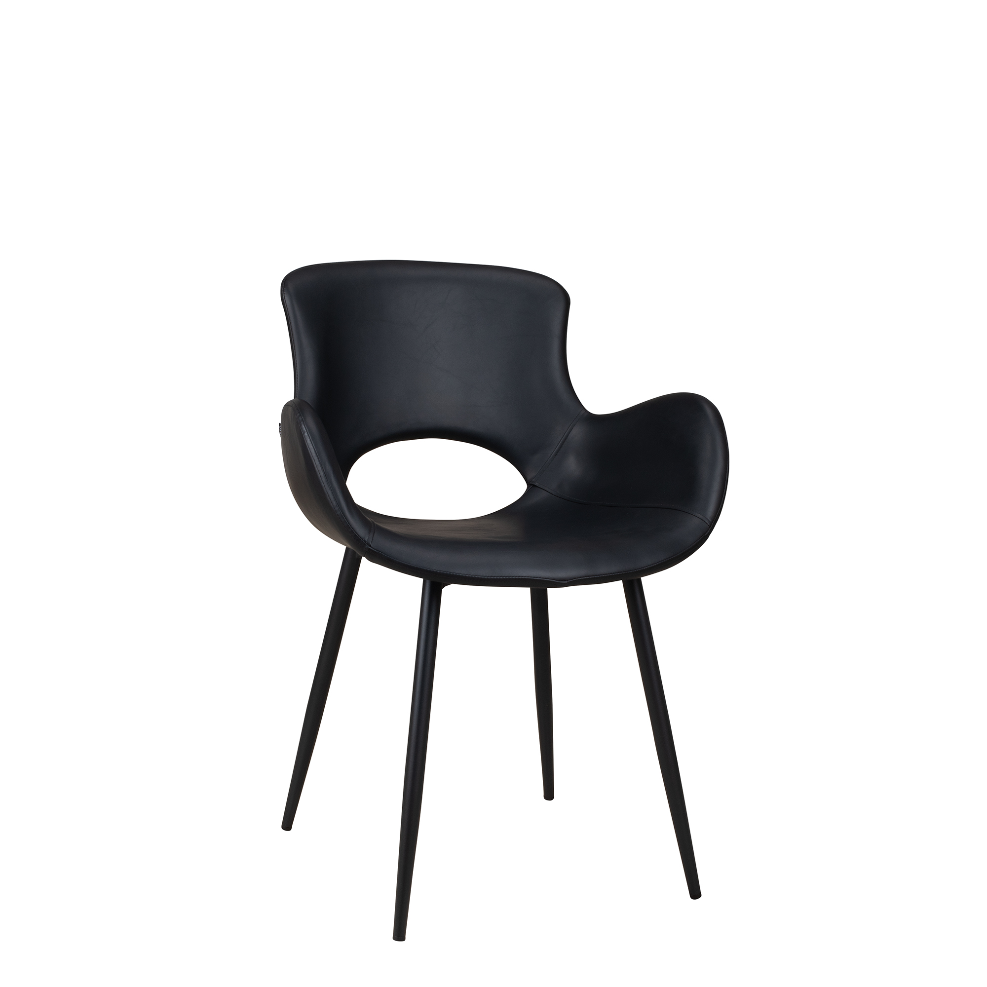 Polsterstuhl Albano Antique Black