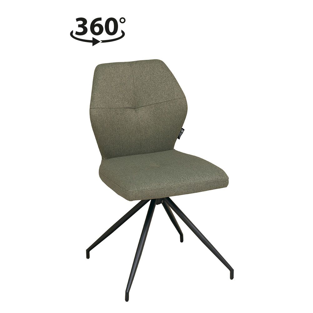 Polsterstuhl Ranu Turn OTTE Green