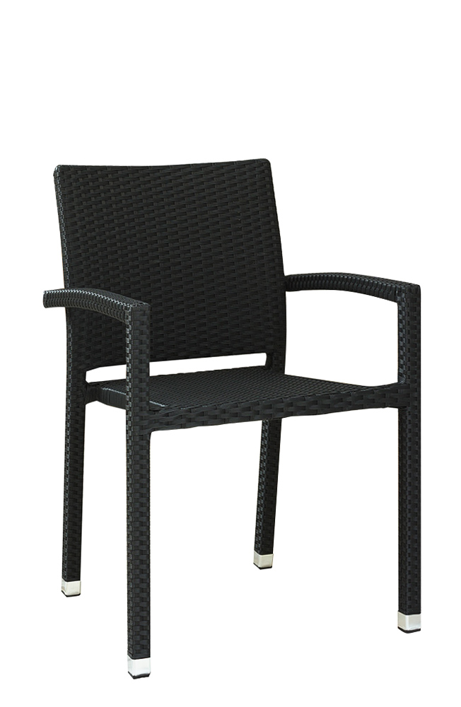 Terrassenstuhl_Panama_black_seagrass_vorne_1000px Stuhl Panni Black Seagrass